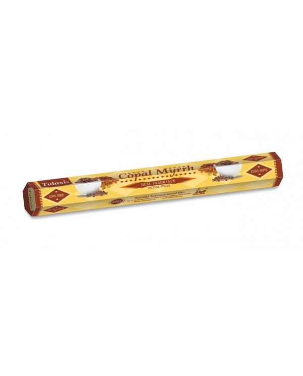Vonné Týčinky - Tulasi Dual Scented- COPAL  MYRRAH