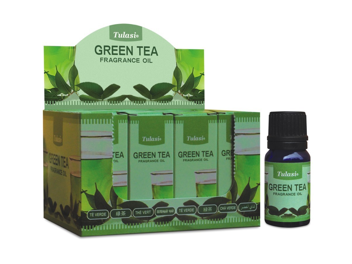 Levně Tulasi Prémiový esenciální Olej - GREEN TEA