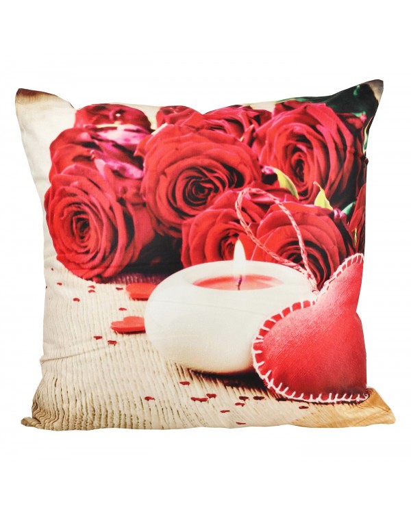 Povlak na polštář Synop - Červená Růže