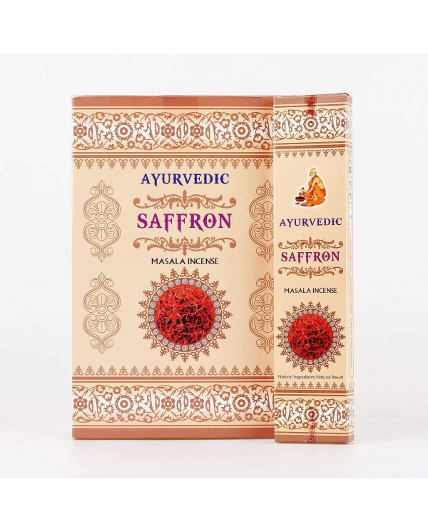 Vonné tyčinky AYURVEDIC – Saffron