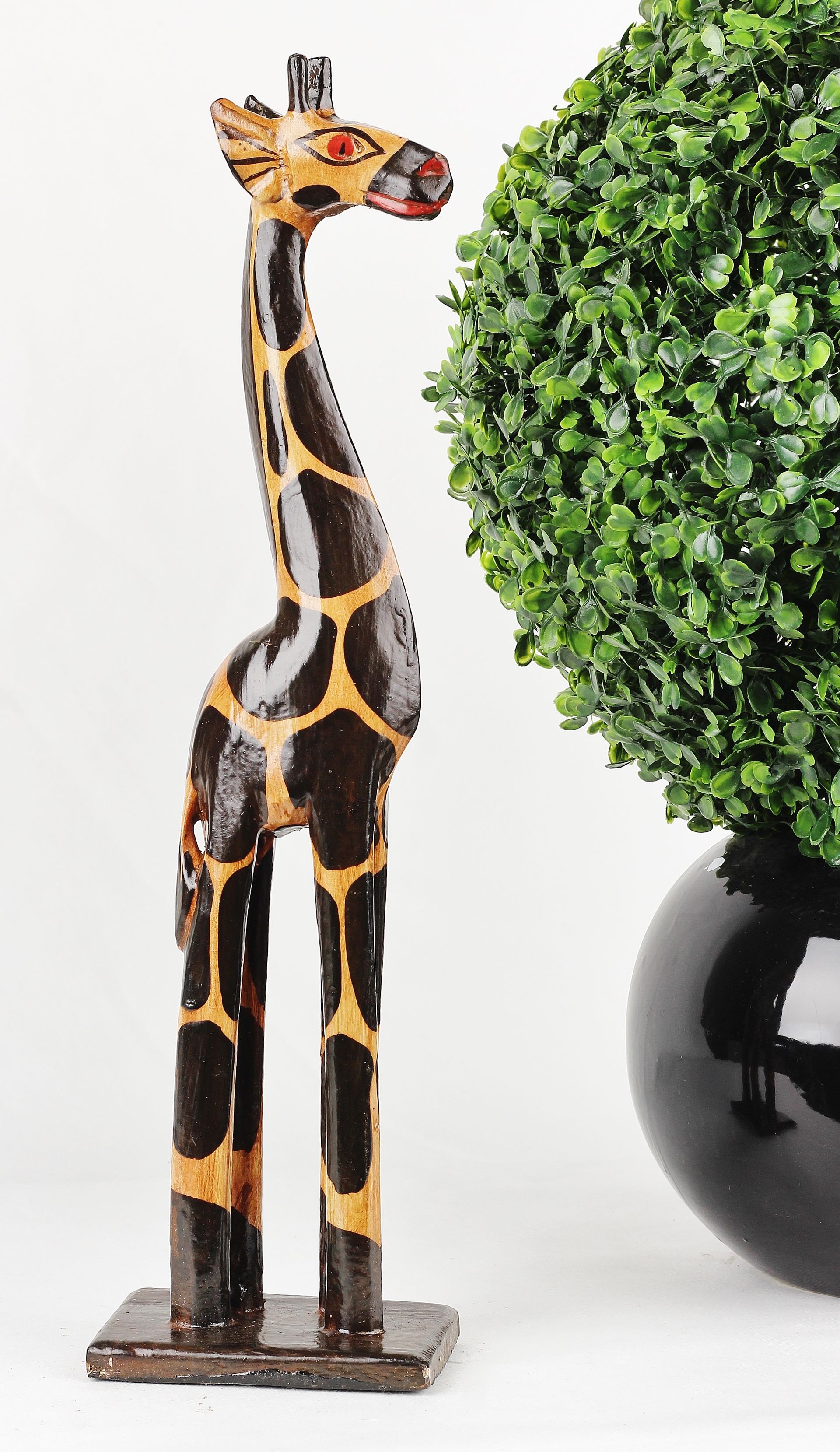 Levně Dřevěná Dekorace Žirafa Felix