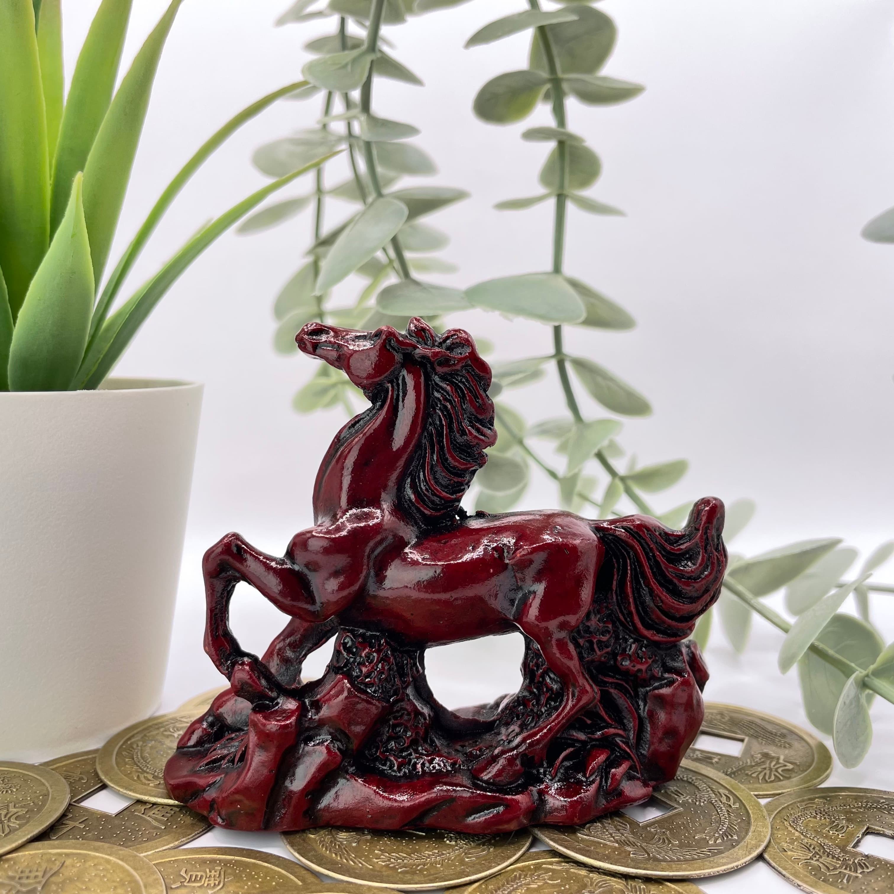 Levně Šoška Feng Shui - Vínový kůň bohatství