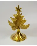 Zlatý mosazný stromeček - Dekorace