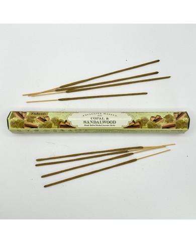 Vonné tyčinky Tulasi dual scented - Copal & Sandalwood