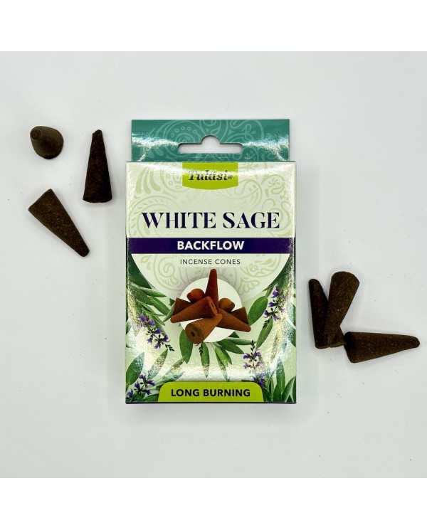 Vonné kužely Tulasi - White Sage