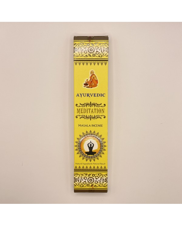 Vonné tyčinky Ayurvedic Meditation Masala Incense