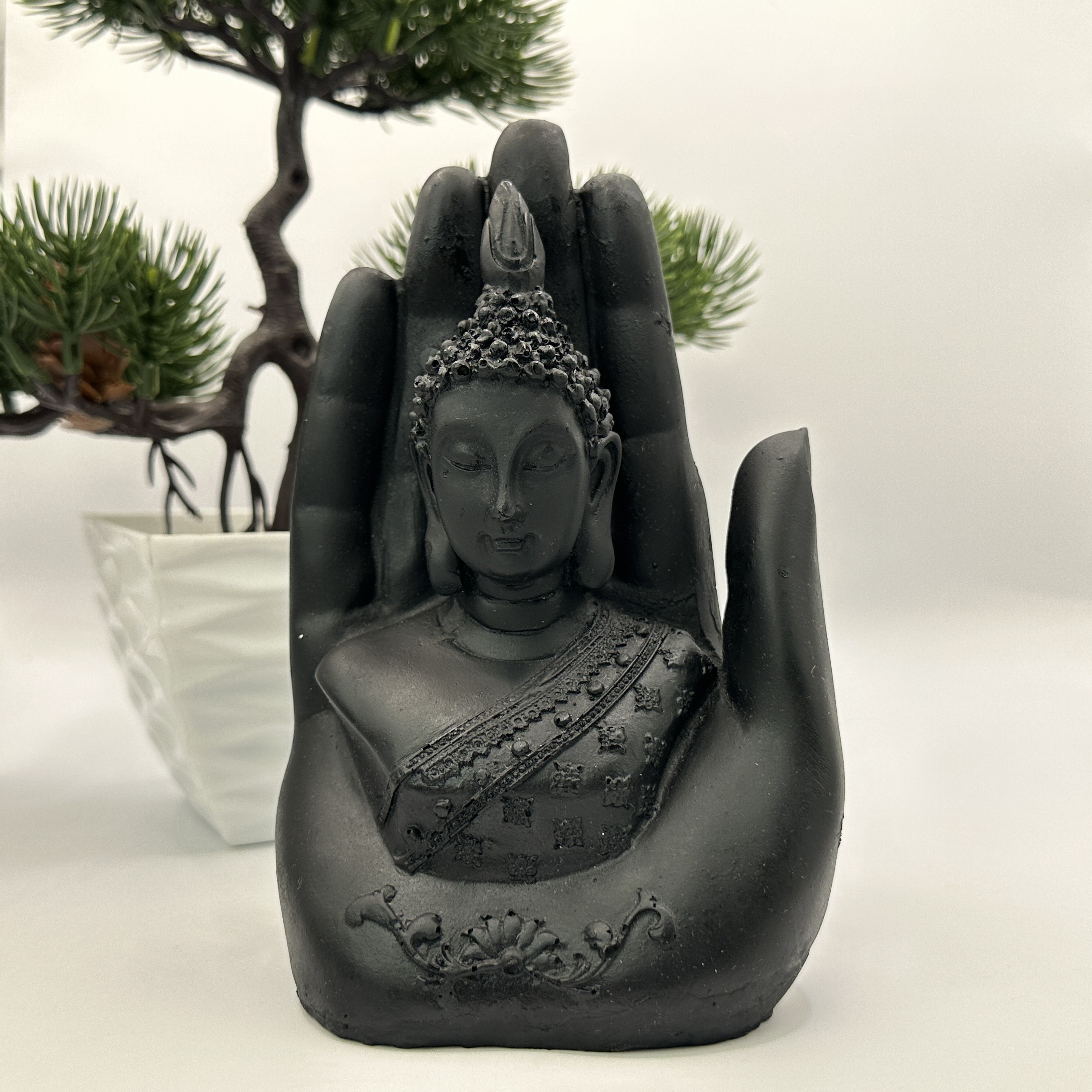Levně Soška Feng shui - Buddha na dlani