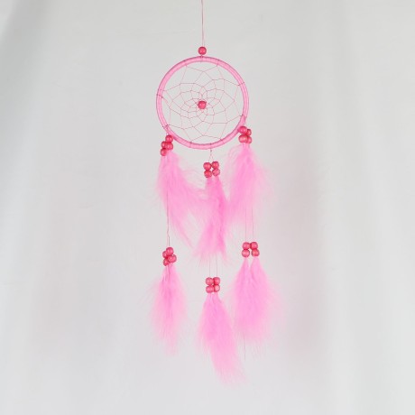 Lapač snů Mini – Rosaria Růžový (11 cm)