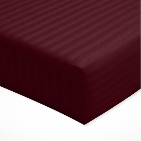 Bavlněné prostěradlo – Vínové 140x225 cm