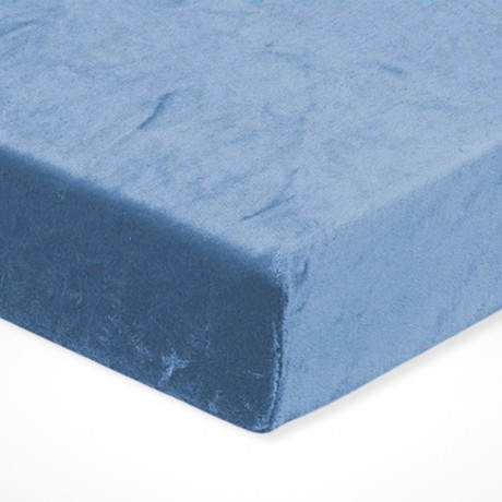Mikroplyšové prostěradlo Styrka - Novomodré