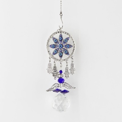 Přívěsky – Alláhovo oko s Ruce Fatimi křídla a křišťál | Dekordomu.cz