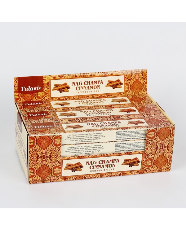 Vonné tyčinky Tulasi Nag Champa - Cinnamon